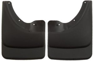 Dodge Ram 3500 Mud Guards - Front - Husky Liners - Custom-Molded, FormFit Design, Husky Shield - Paintable Matte Finish - `03-`09